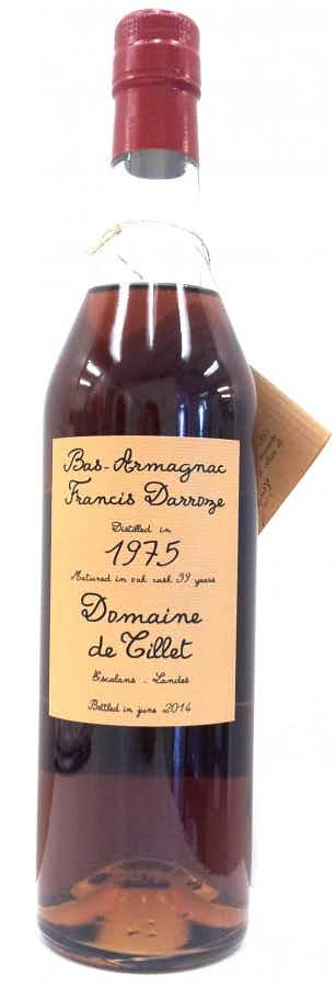 Francis Darroze Domaine de Tillet Bas Armagnac 1975