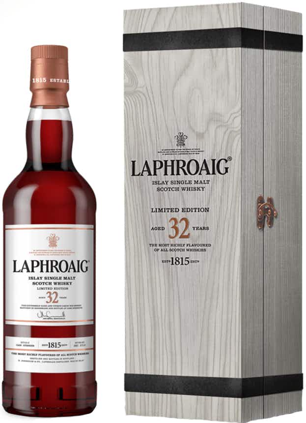 Laphroaig Islay Single Malt Scotch Whisky 200th Anniversary Limited Edition 32 year old