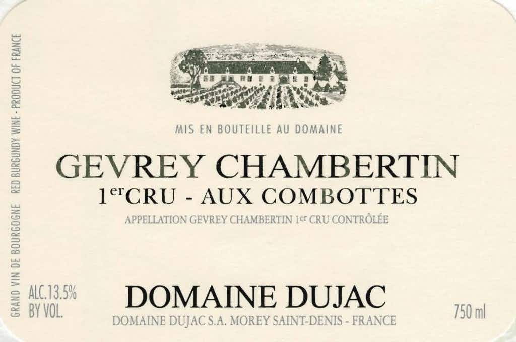 Domaine Dujac DUJAC GEVREY CHAMBERTIN AUX COMBOTTES 2013