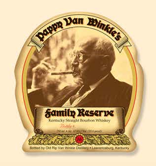 Old Rip Van Winkle Distillery Pappy Van Winkle's Family Reserve Bourbon 23 year old