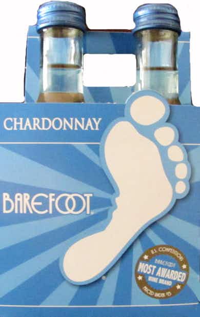 Barefoot Chardonnay 4 pack 187ml