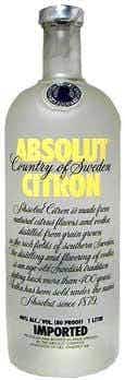 Absolut Citron Vodka 1L
