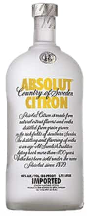 Absolut Citron Vodka 1.75L