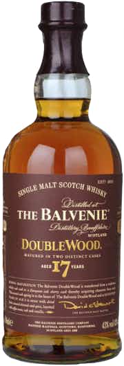 Balvenie DoubleWood Single Malt Scotch Whisky 17 year old