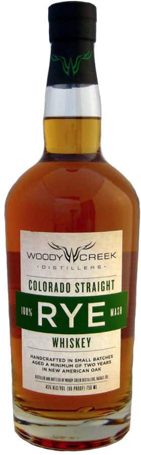 Woody Creek Distillers Colorado Straight 100% Rye Whiskey