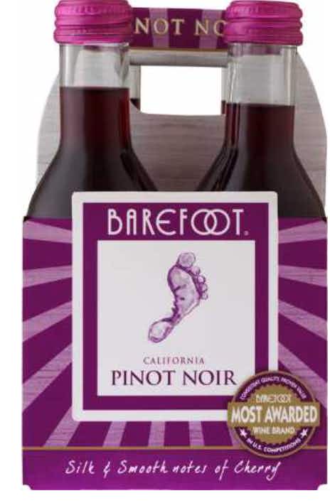 Barefoot Pinot Noir 4 pack 187ml