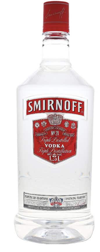 Smirnoff Classic No. 21 Vodka Plastic Bottle