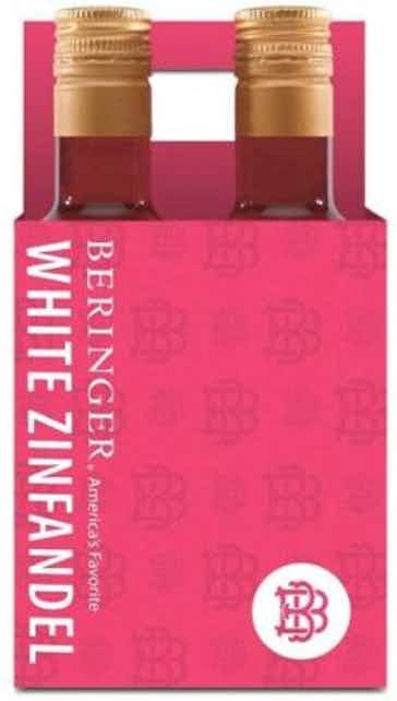 Beringer White Zinfandel 4 pack 187ml