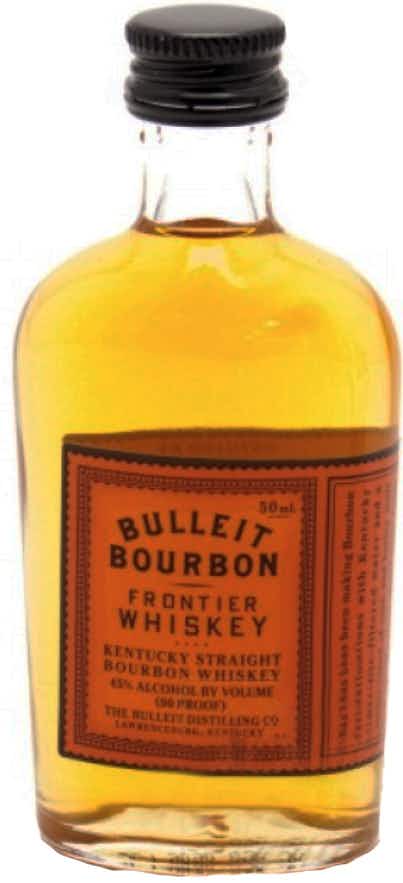 Bulleit Frontier Bourbon Whiskey 50ml Bottle