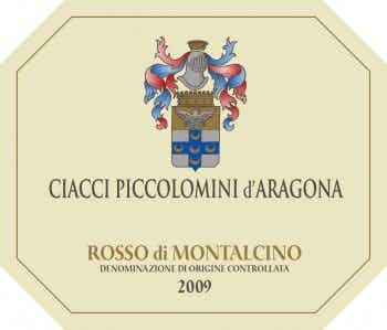 Ciacci Piccolomini d'Aragona Rosso di Montalcino 2016