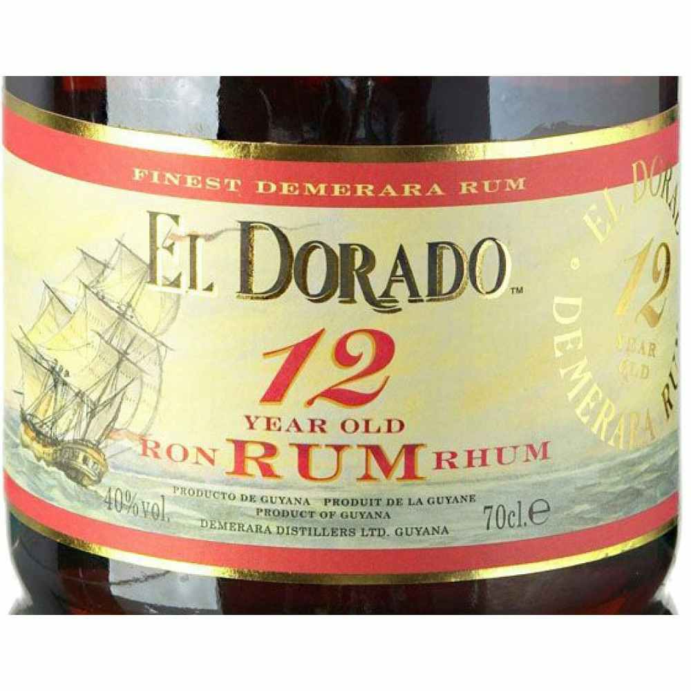 El Dorado Cask Aged Rum 12 year old