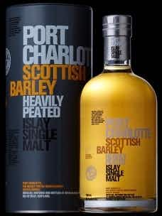 Bruichladdich Port Charlotte Scottish Barley Heavily Peated Islay Single Malt Scotch Whisky