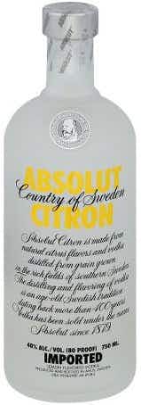 Absolut Citron Vodka