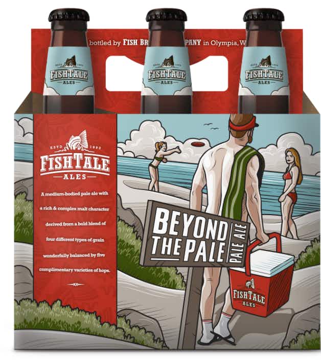 Fish Brewing Fish Tale Beyond The Pale 6 pack 12oz