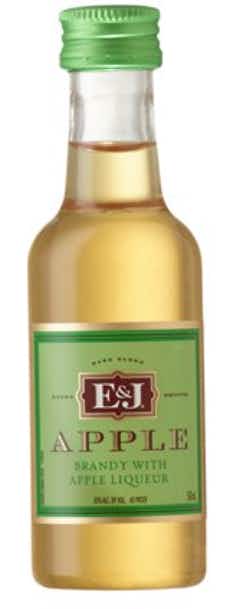 E&J Brandy Apple Brandy 50ml Bottle