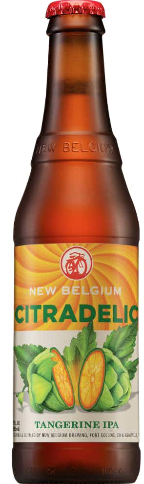 New Belgium Citradelic Tangerine IPA 12oz