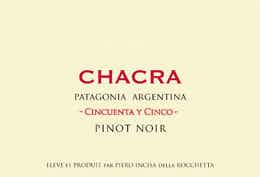 Bodega Chacra Cinquenta y Cinco Pinot Noir 2017