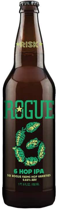 Rogue 6 Hop IPA 6 pack 355ml Can