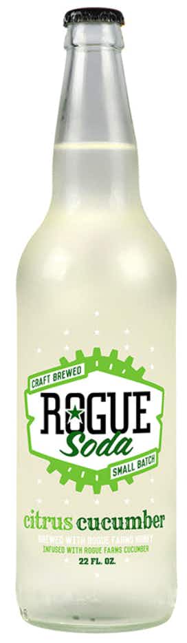 Rogue Citrus Cucumber Soda 22oz Bottle