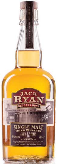 Jack Ryan Beggars Bush Single Malt Irish Whiskey 12 year old