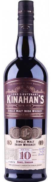 Kinahan's Single Malt Irish Whiskey 10 year old