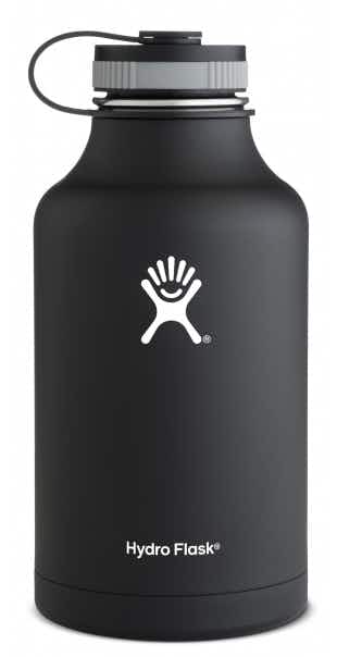 Hydro Flask Wide Mouth Insulated Growler 64oz Black 750ml
