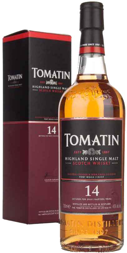 Tomatin Highland Single Malt Scotch Whisky 14 year old