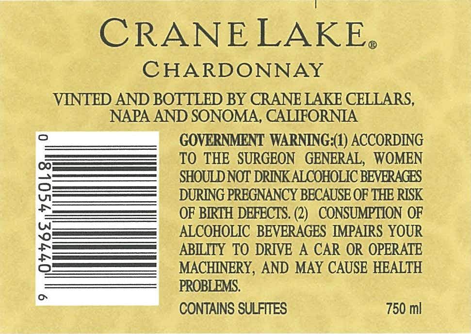 Crane Lake Chardonnay