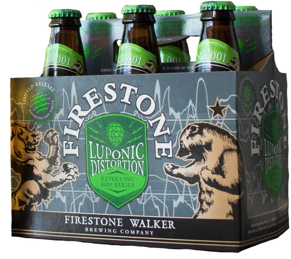 Firestone Walker Luponic Distortion IPA 6 pack 12oz