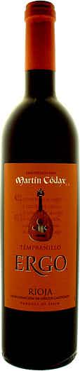 Bodegas Martin Codax Ergo Tempranillo 2013