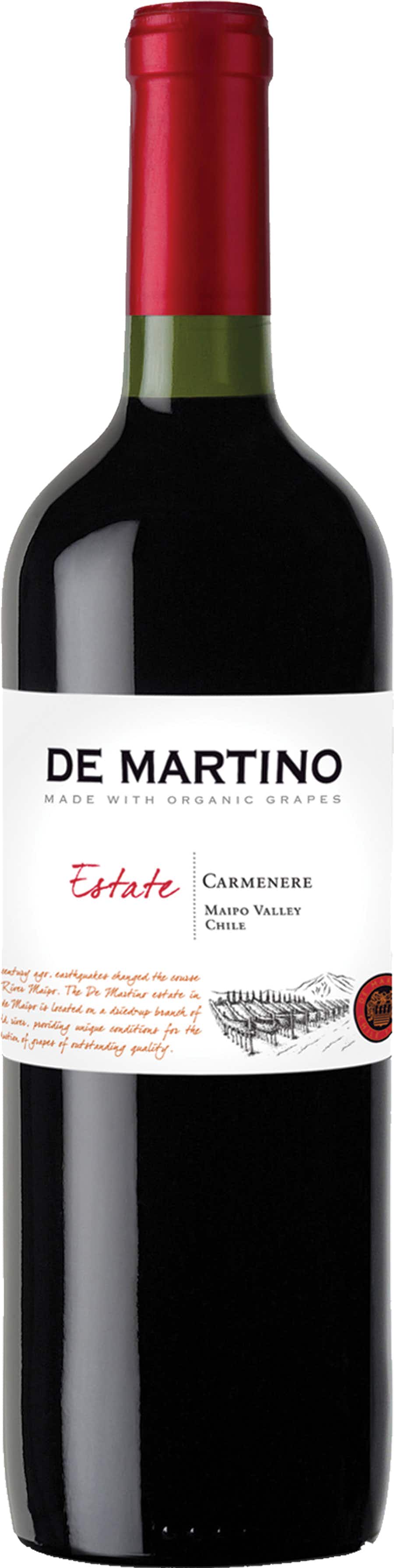 De Martino Organic Carmenere 2014