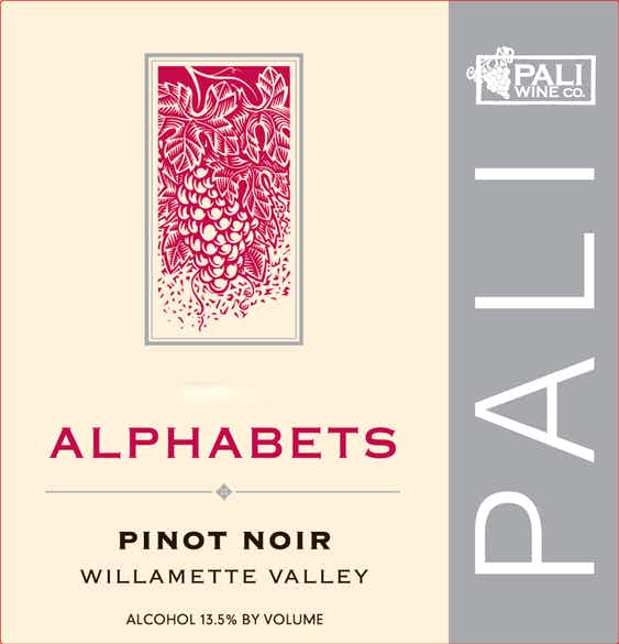 Pali Wine Company Alphabets Pinot Noir 2014
