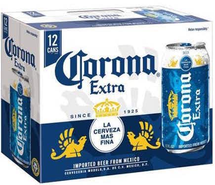 Corona Extra 12 pack 355ml Can