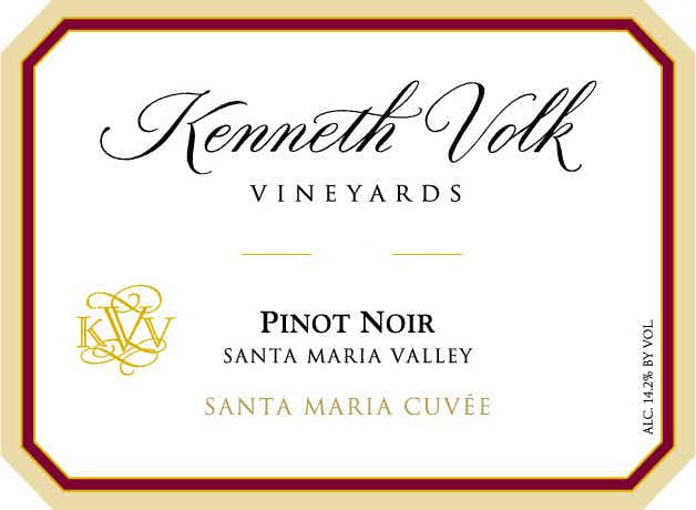 Kenneth Volk Santa Maria Cuvee Pinot Noir 2012