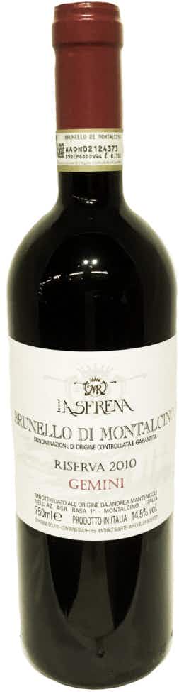 La Serena Brunello di Montalcino Riserva Gemini 2010