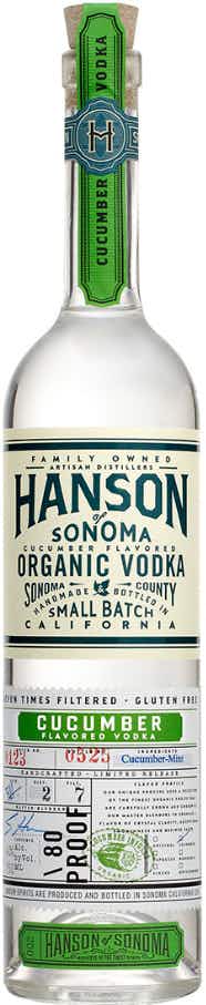 Hanson of Sonoma Organic Vodka Cucumber