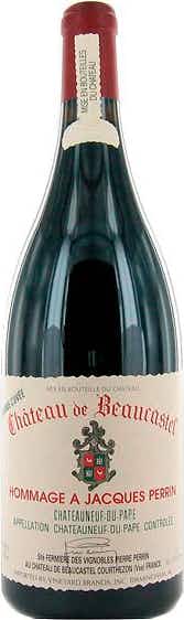 Château de Beaucastel Châteauneuf du Pape Hommage à Jacques Perrin Grande Cuvée 1995