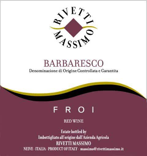 Rivetti Massimo Barbaresco Froi Riserva 2008