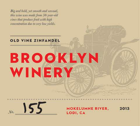 Brooklyn Winery Old Vine Zinfandel 2013