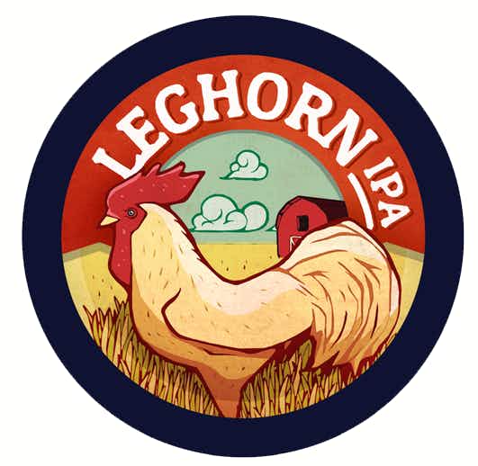Jackalope Brewing Company Leghorn Rye IPA 1/4 Barrel Keg