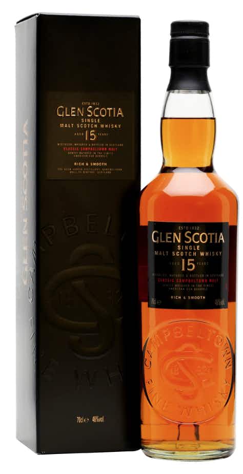 Glen Scotia Campbeltown Single Malt Scotch Whisky 15 year old