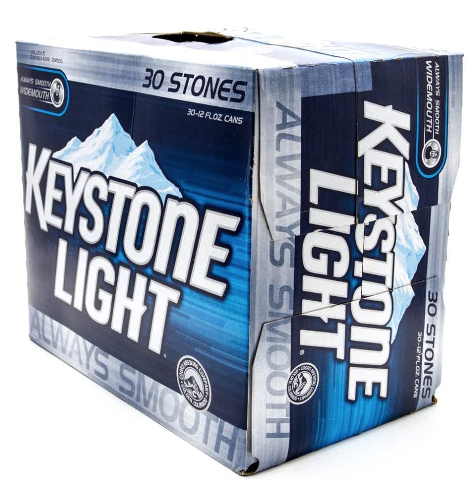 Coors Keystone Light 30 pack 12oz Can