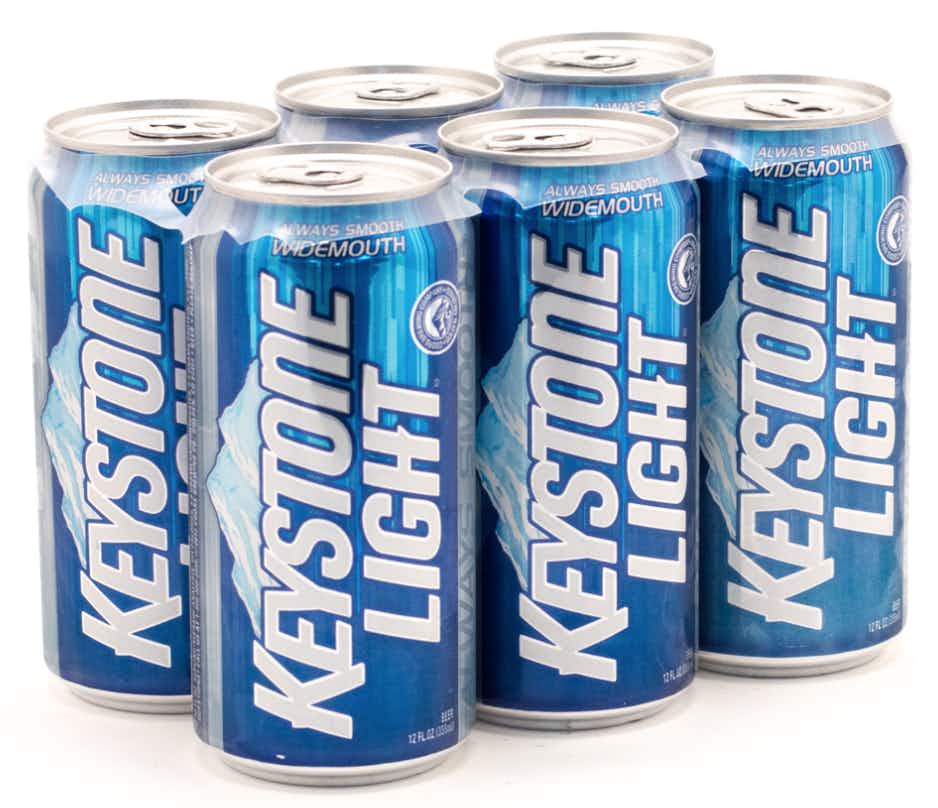 Coors Keystone Light 6 pack 12oz Can
