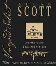 Allan Scott Vineyard Select Sauvignon Blanc