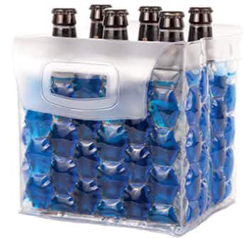 True Fabrications Bottle Bubble Beer 6-pack Carrier 750ml