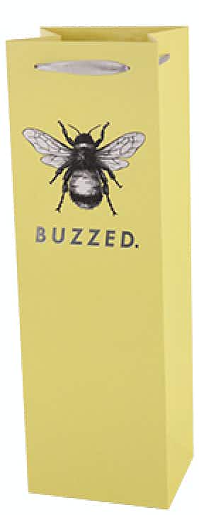 True Fabrications Buzzed Bee Wine Gift Bag 750ml
