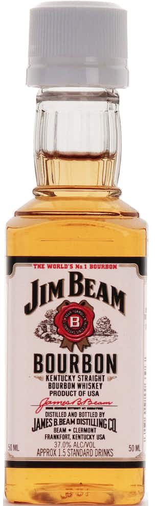 Jim Beam Kentucky Straight Bourbon Whiskey 4 year old 50ml Bottle