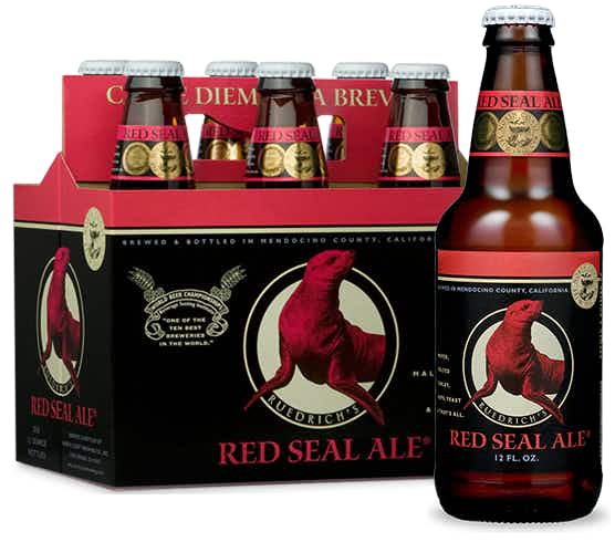 North Coast Brewing Co. Red Seal Ale 6 pack 12oz Bottle