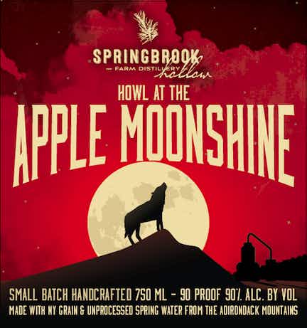 Springbrook Hollow Farm Distillery Howl At The Apple Moonshine