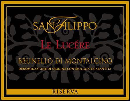San Filippo Brunello di Montalcino Le Lucére Riserva 2010